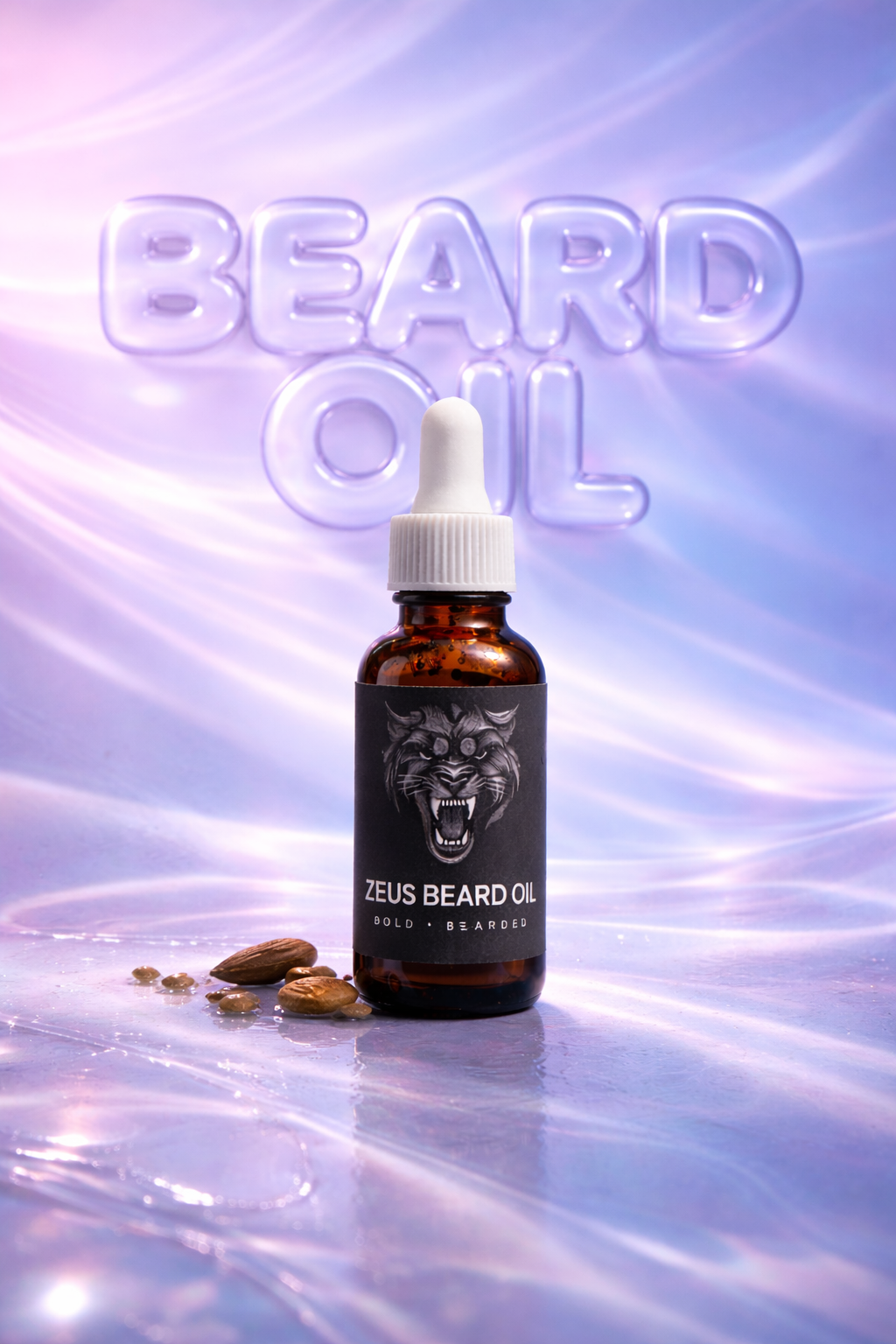ZEUS Premium Beard Oil – Strength, Shine & Deep Nourishment (30 ml)
