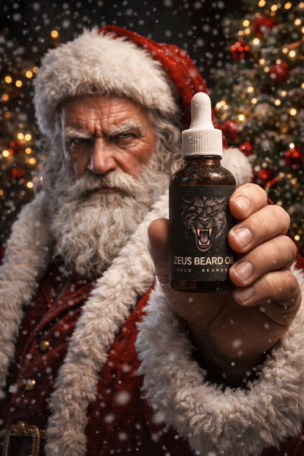 ZEUS Premium Beard Oil – Strength, Shine & Deep Nourishment (30 ml)